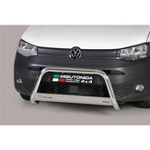 Vw Caddy 2021 On Misutonida Eu Approved Stainless Steel Front A-bar - 63mm
